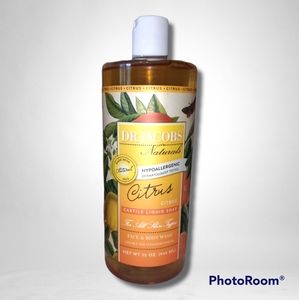 Dr. Jacobs Citrus Scent Castile Soap 32oz.